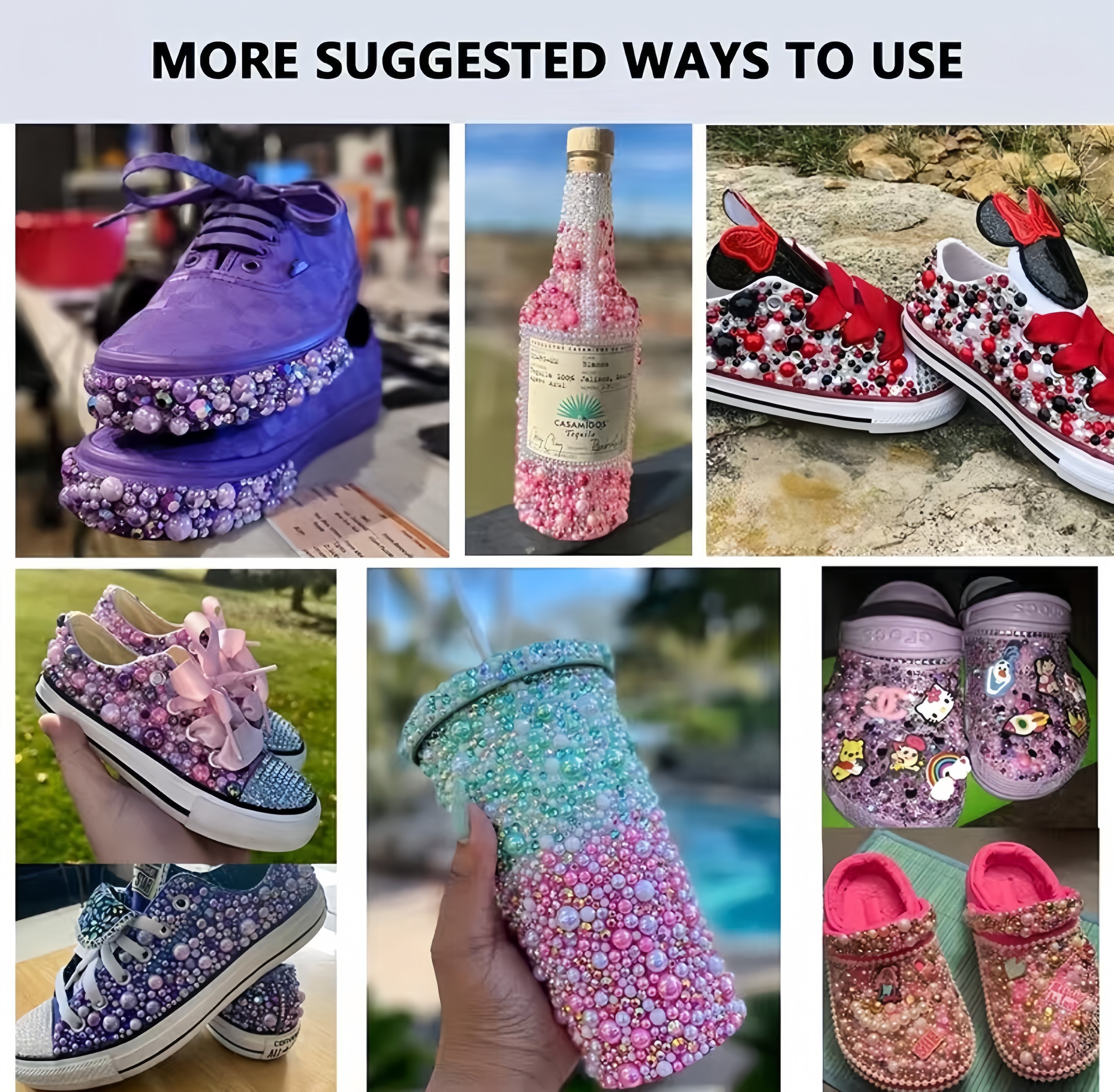 Flatback Resin Pearl & Rhinestone Mix: Craft Embellishments (30g/bag) C01